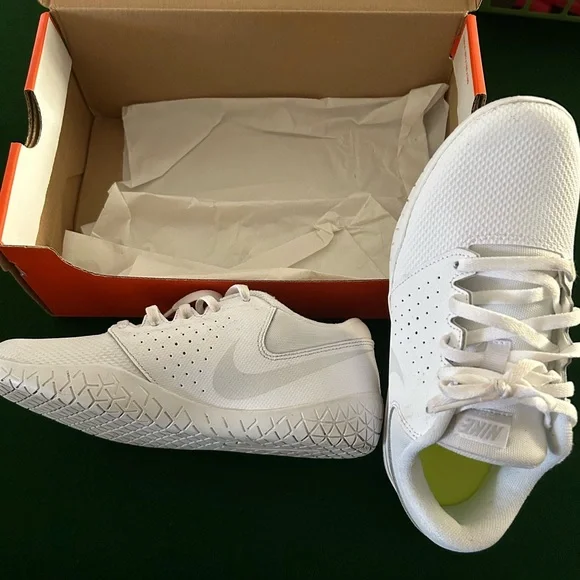 Nike Cheer Sideline White Sneakers - Picture 2 of 4